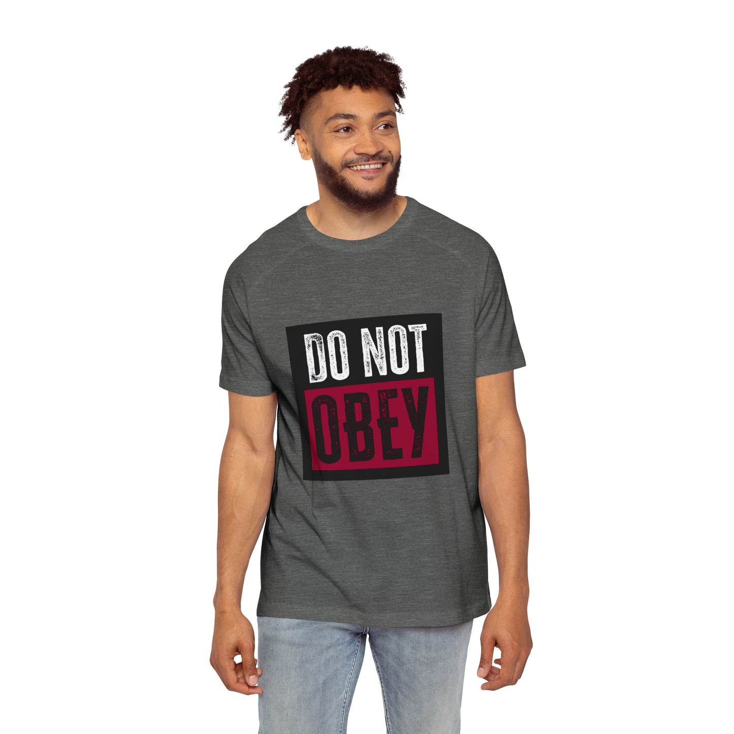 Do Not Obey - Men's Raglan T-Shirt